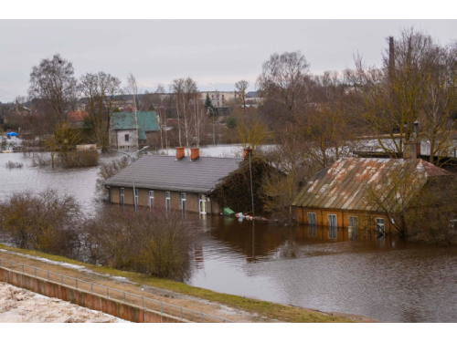 Latviją kamuoja didžiausias potvynis per pastaruosius dešimtmečius